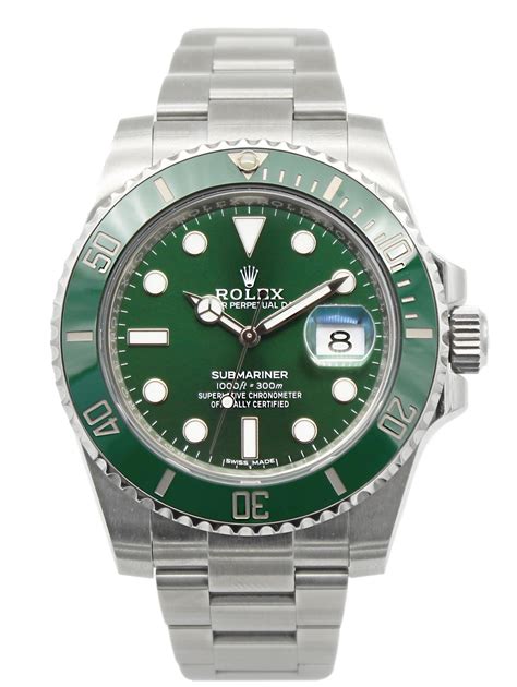 rolex green hawk|rolex hulk submariner retail price.